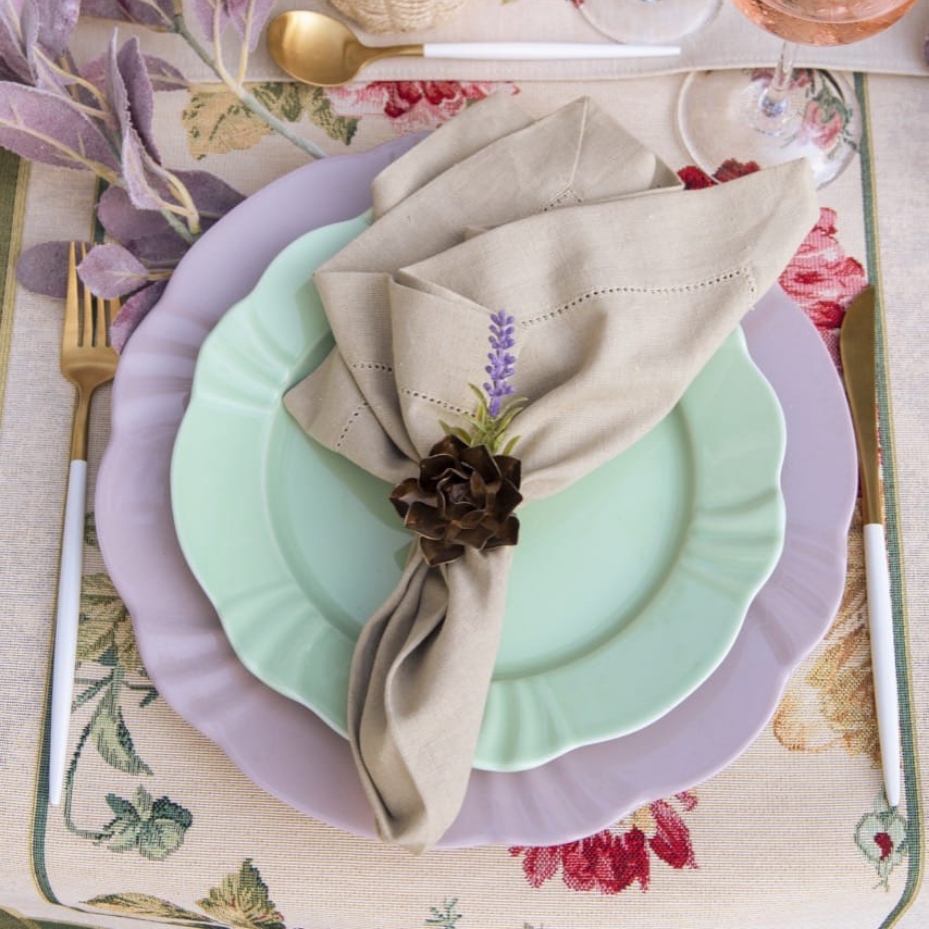 FINAL SALE - Soleil Valley 20 Pieces Dinnerware Set Service for 4