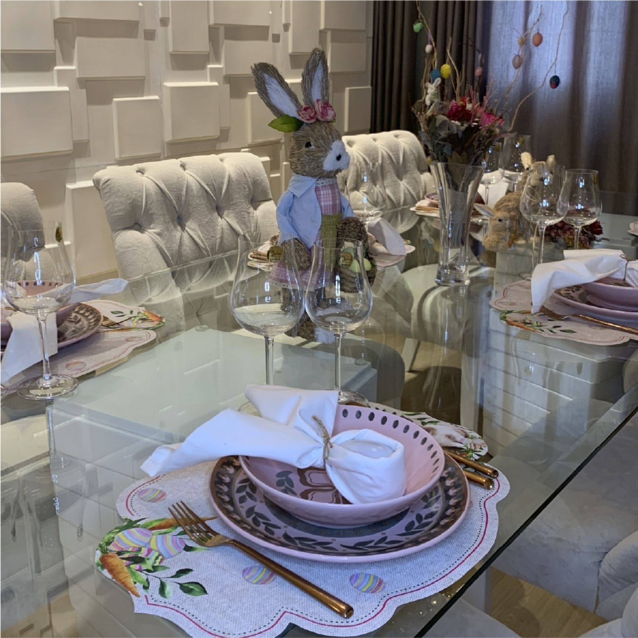 FINAL SALE - Unni Alba 20 Pieces Dinnerware Set Service for 4