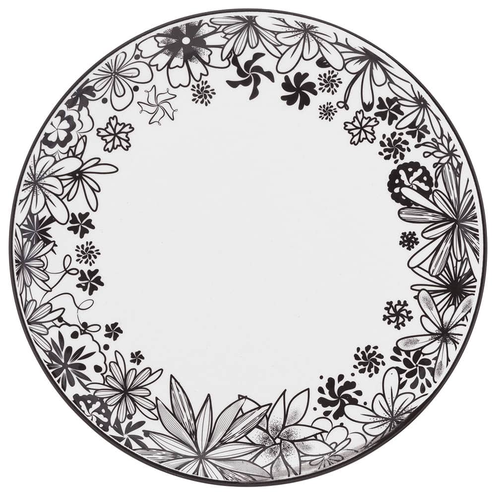 FINAL SALE - Coup Black Forest 20 Pieces Dinnerware Set Service for 4