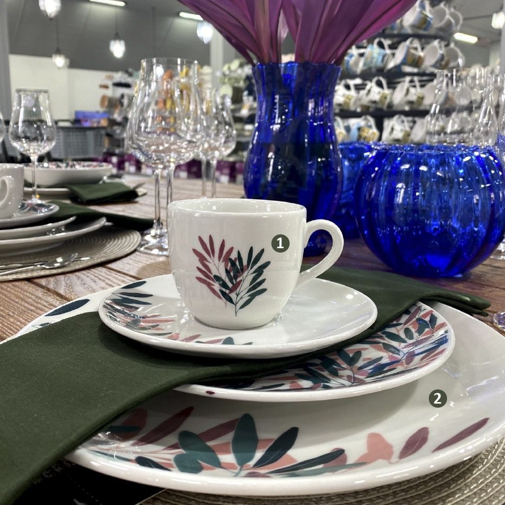 FINAL SALE - Coup Forest 20 Pieces Dinnerware Set Service for 4