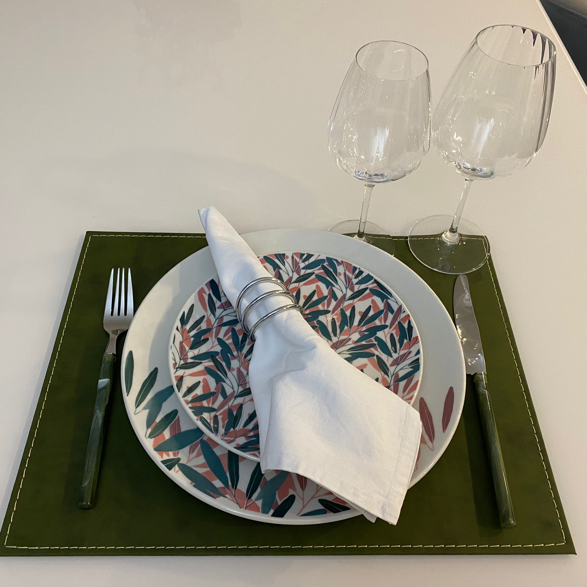 FINAL SALE - Coup Forest 20 Pieces Dinnerware Set Service for 4