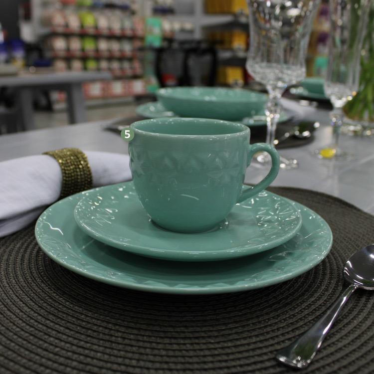 FINAL SALE - Mia Dew 20 Pieces Dinnerware Set Service for 4