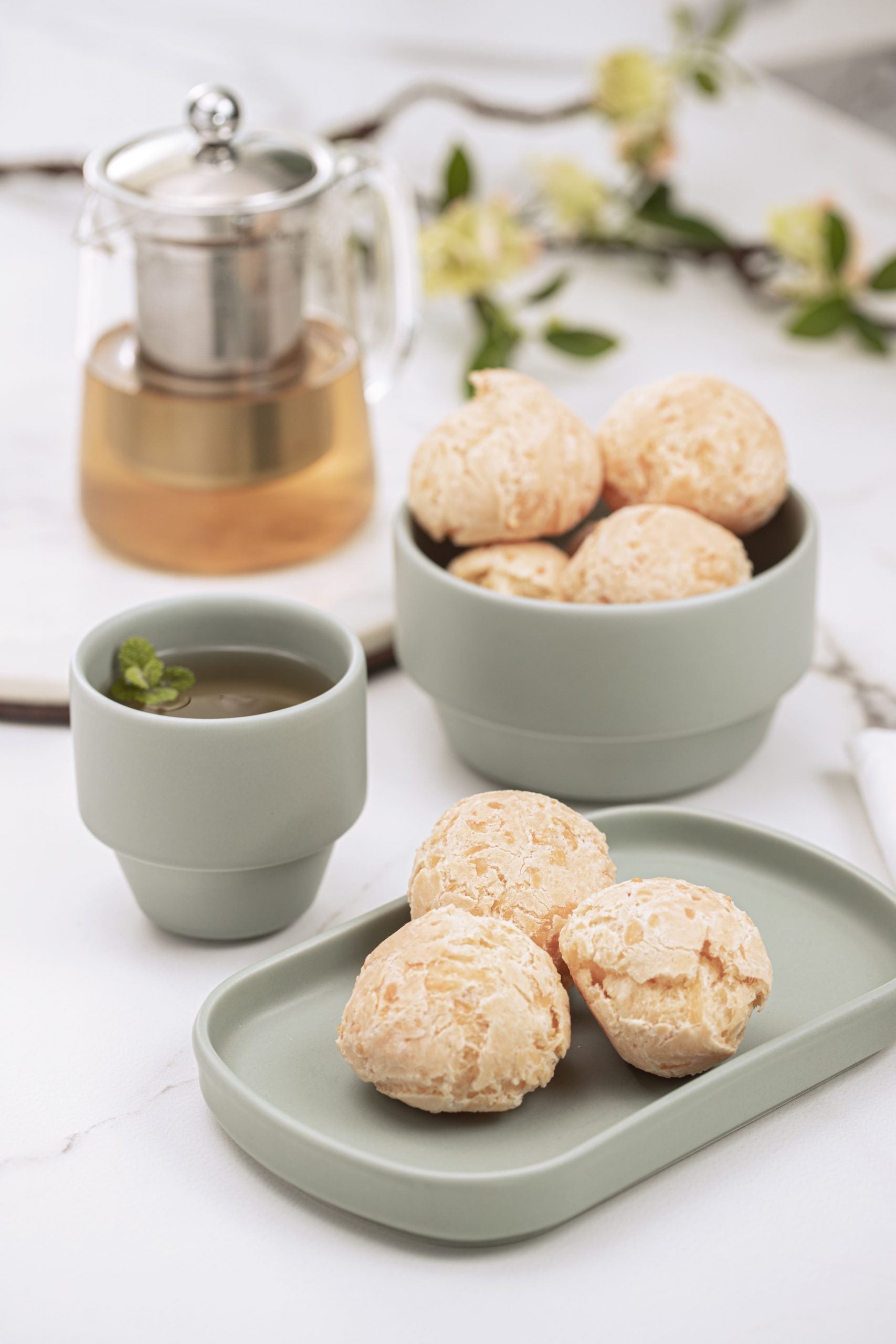 FINAL SALE - Elo Mint 24 Pieces Dinnerware Set Service for 4 - Satin Finish