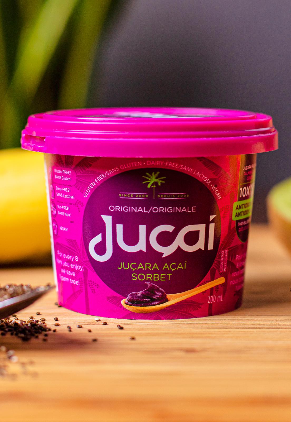 JUÇAÍ - Juçara com Sorvete de Guaraná (Açaí) 180g - 200ml