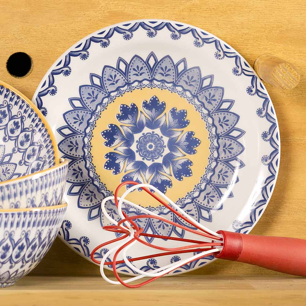 FINAL SALE - Floreal La Carreta 20 Pieces Dinnerware Set Service for 4