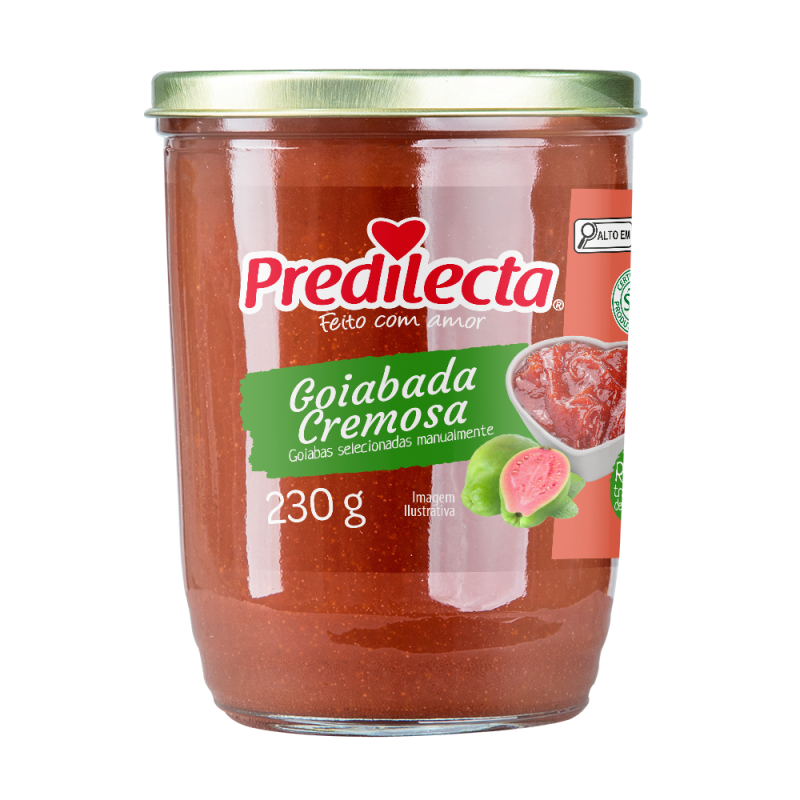 PREDILECTA - Goiabada Cremosa - 300g (Vidro)