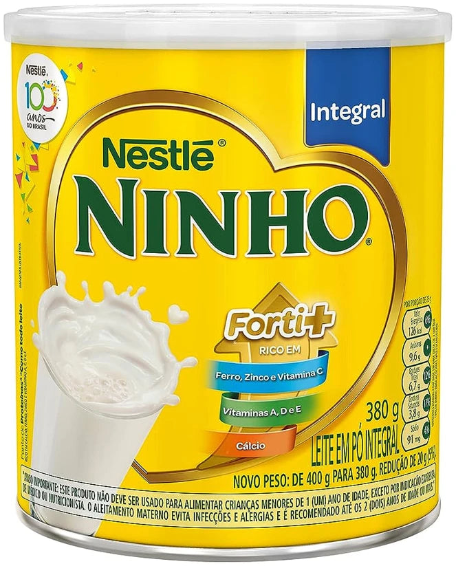 NESTLE - NINHO MILK FORT+ (powder) - 380gr
