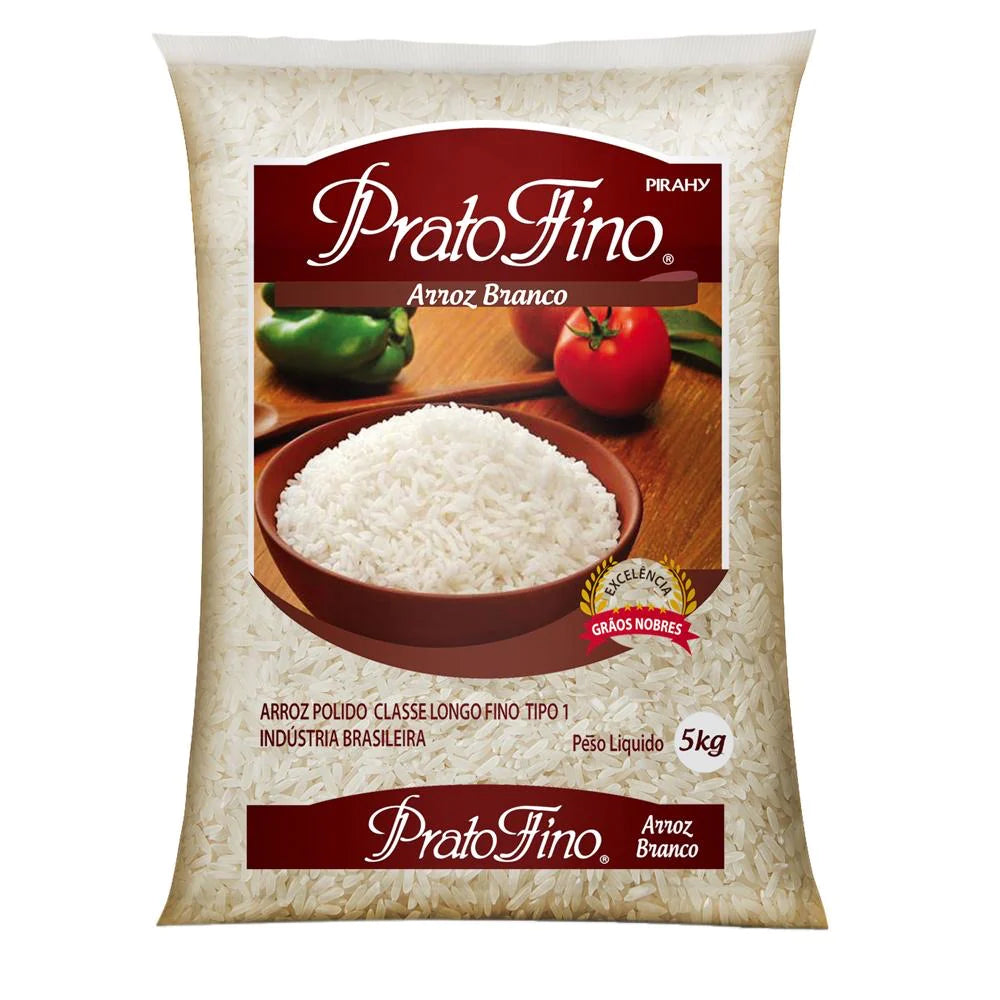 PRATO FINO - Arroz de Grão Longo - 5kg