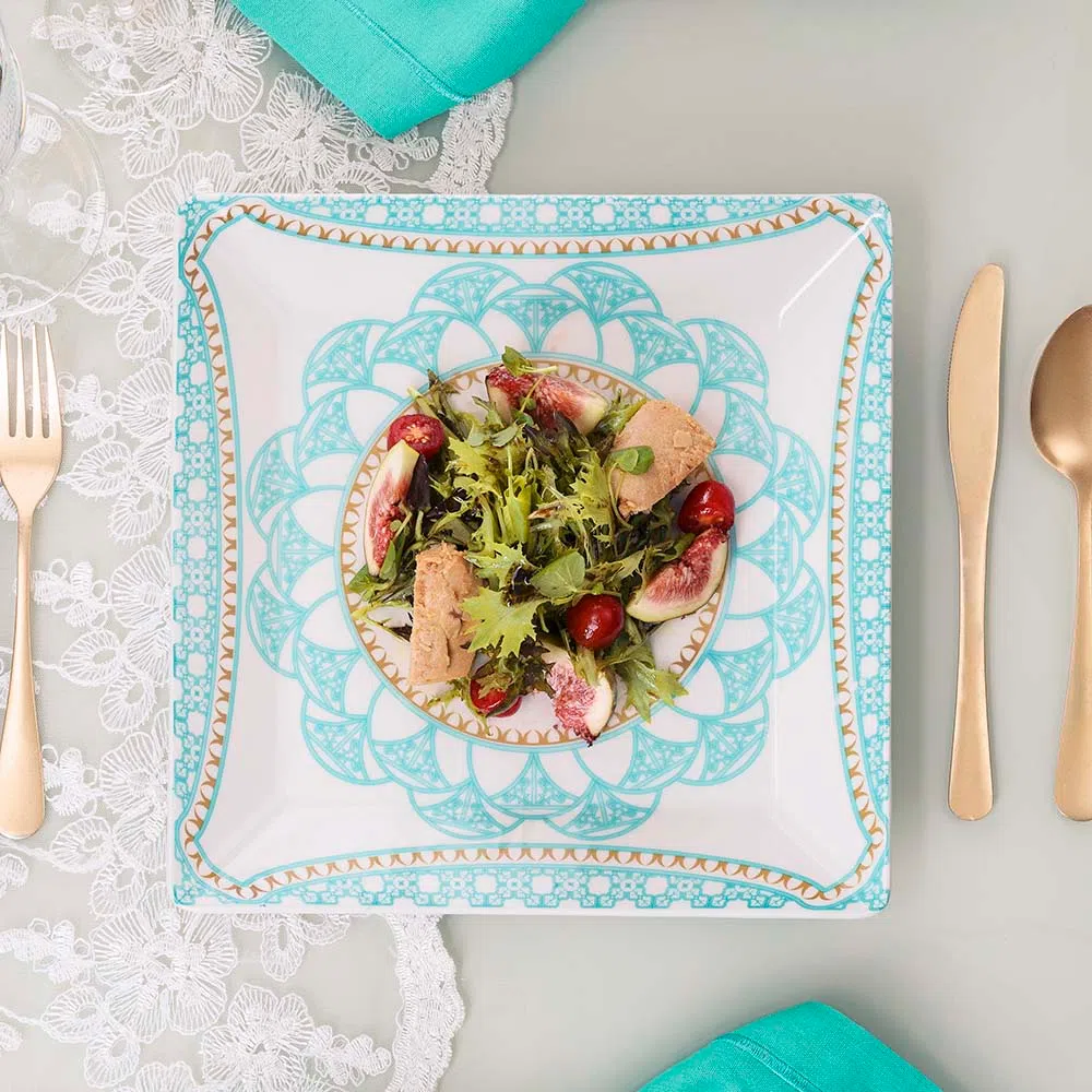 FINAL SALE - Quartier Domo 20 Pieces Dinnerware Set Service for 4