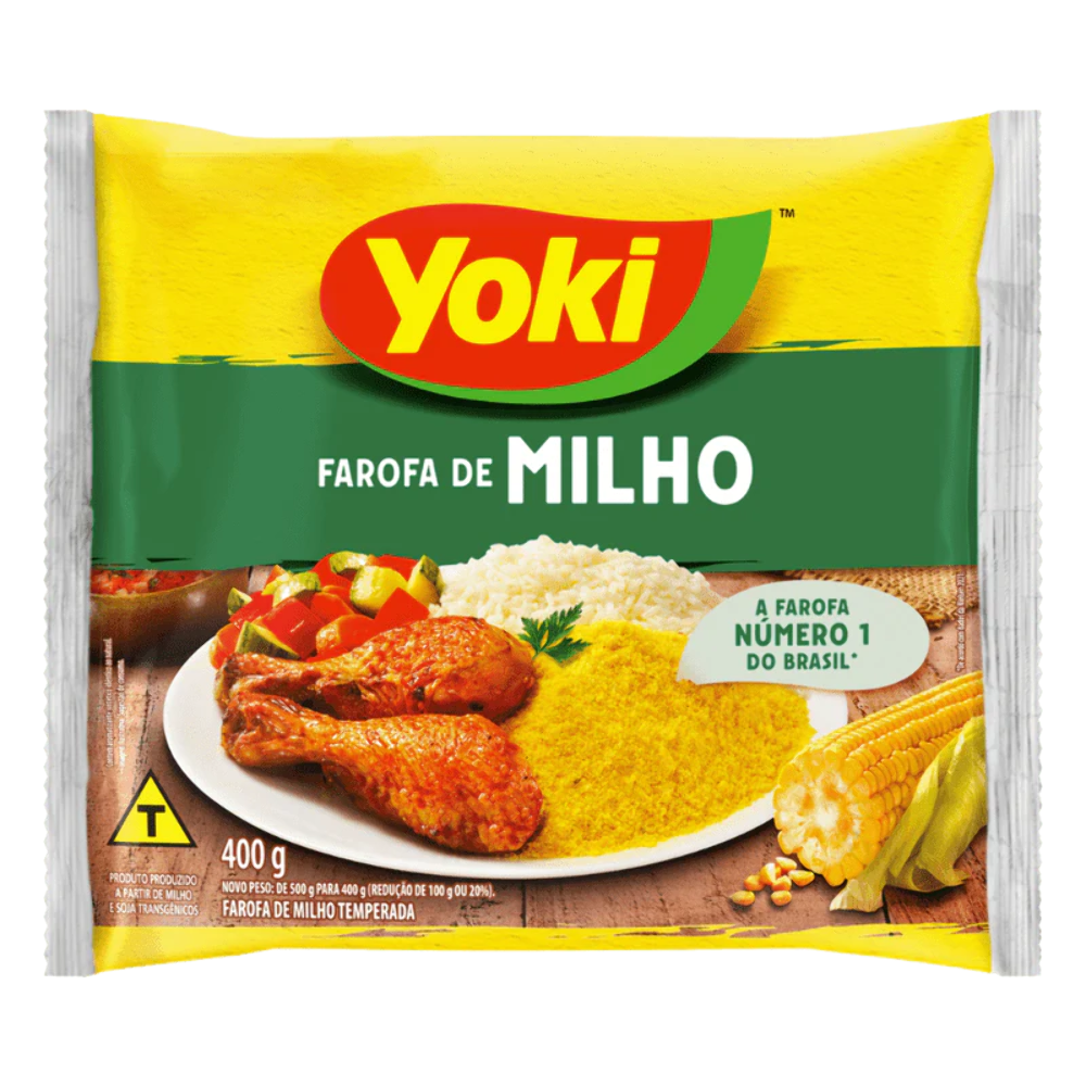 YOKI - Seasoned Corn Flour (Farofa) - 400g