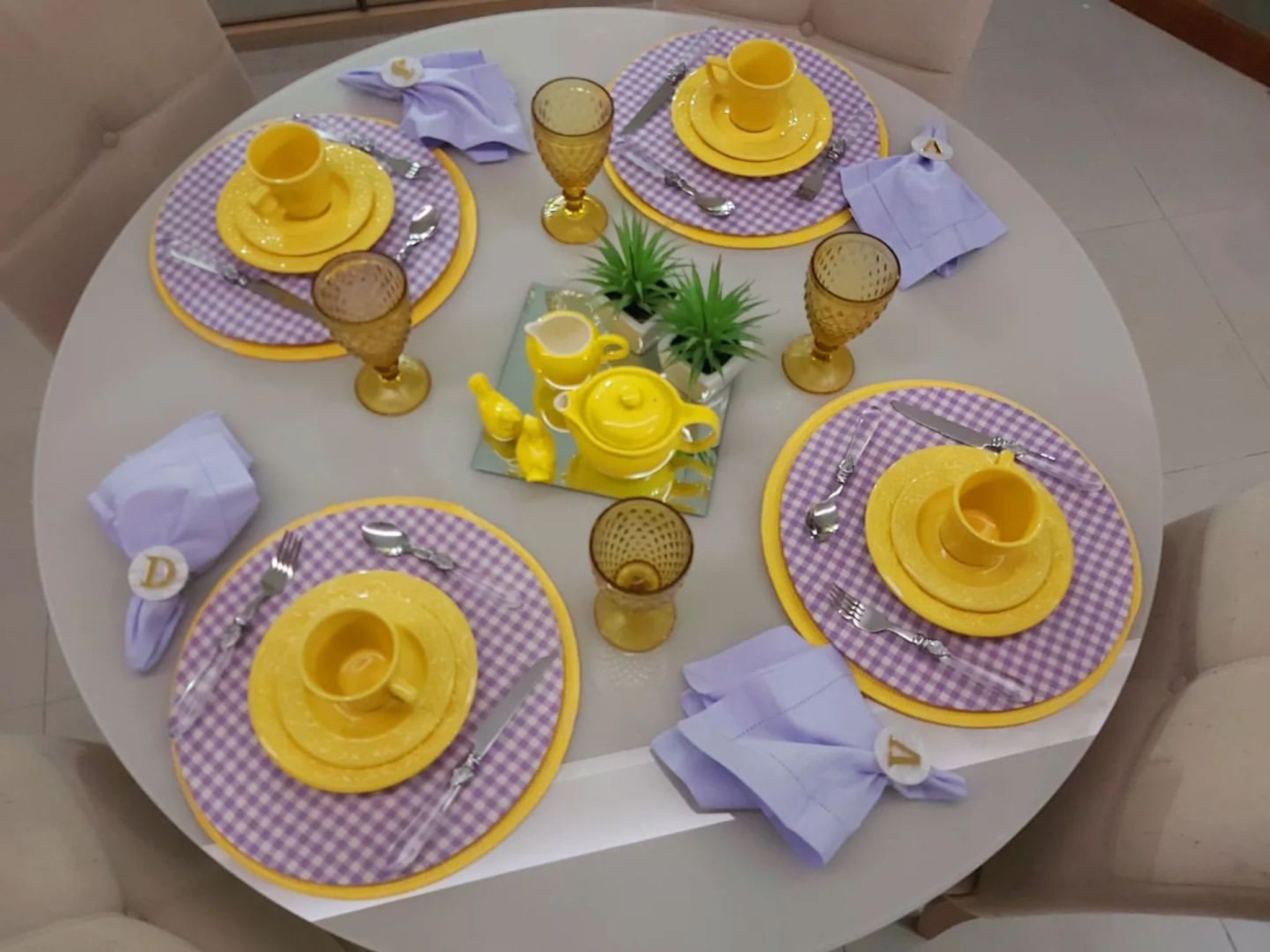 FINAL SALE - Mendi Sicily 20 Pieces Dinnerware Set Service for 4