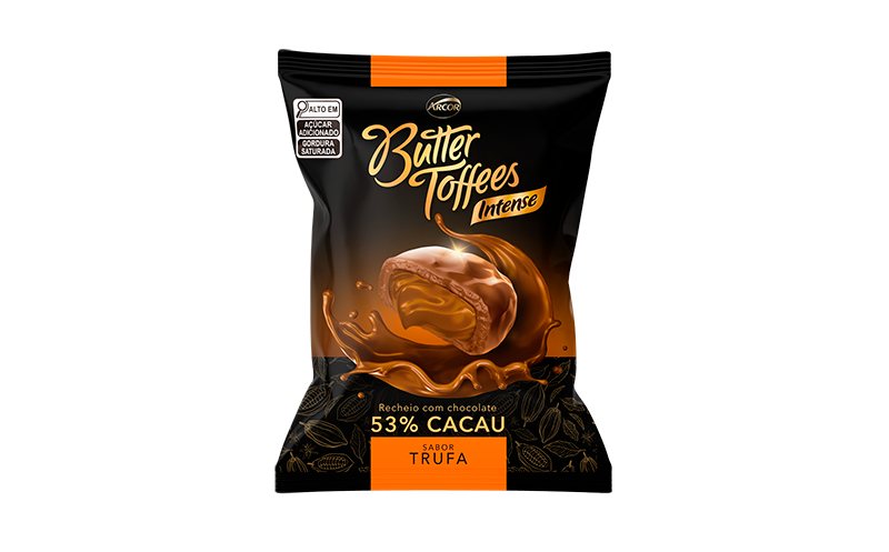 ARCOR - Butter Toffees Chokko candy's (TRUFFLE) - 90g