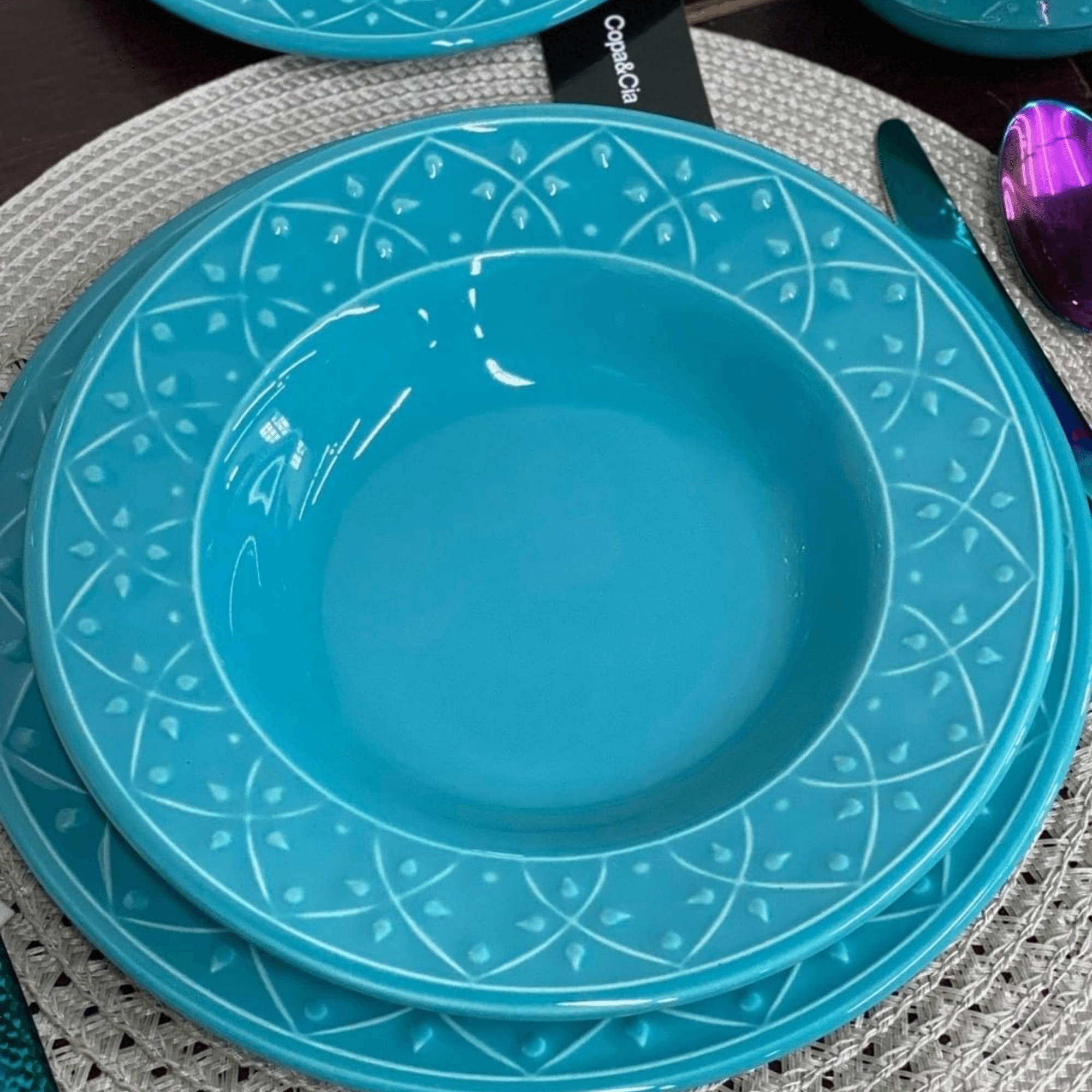 Mendi Bay 20 Pieces Dinnerware Set Service for 4