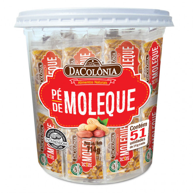 DA COLONIA - Doce de Amendoim "Pé de Moleque" - 14g