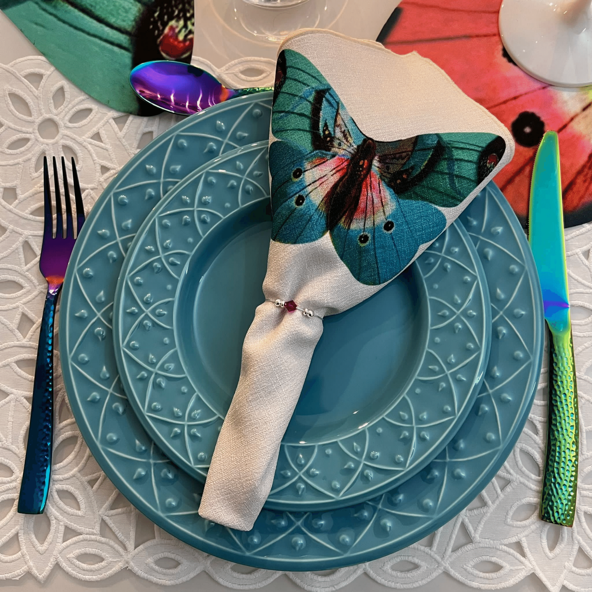 Mendi Bay 20 Pieces Dinnerware Set Service for 4