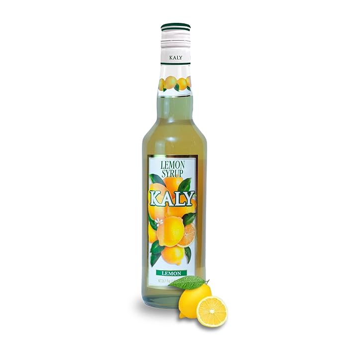 KALY - Brazilian Syrup - Natural Lemon Flavor - 700 ml / 23.7 Fl Oz