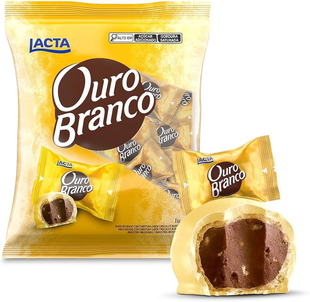 LACTA - Ouro Branco Chocolate Wafer - 1kg