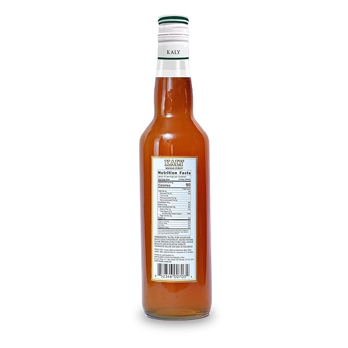 KALY - Brazilian Syrup - Natural Mango Flavor - 700 ml / 23.7 Fl Oz - FINAL SALE - EXPIRED or CLOSE TO EXPIRY