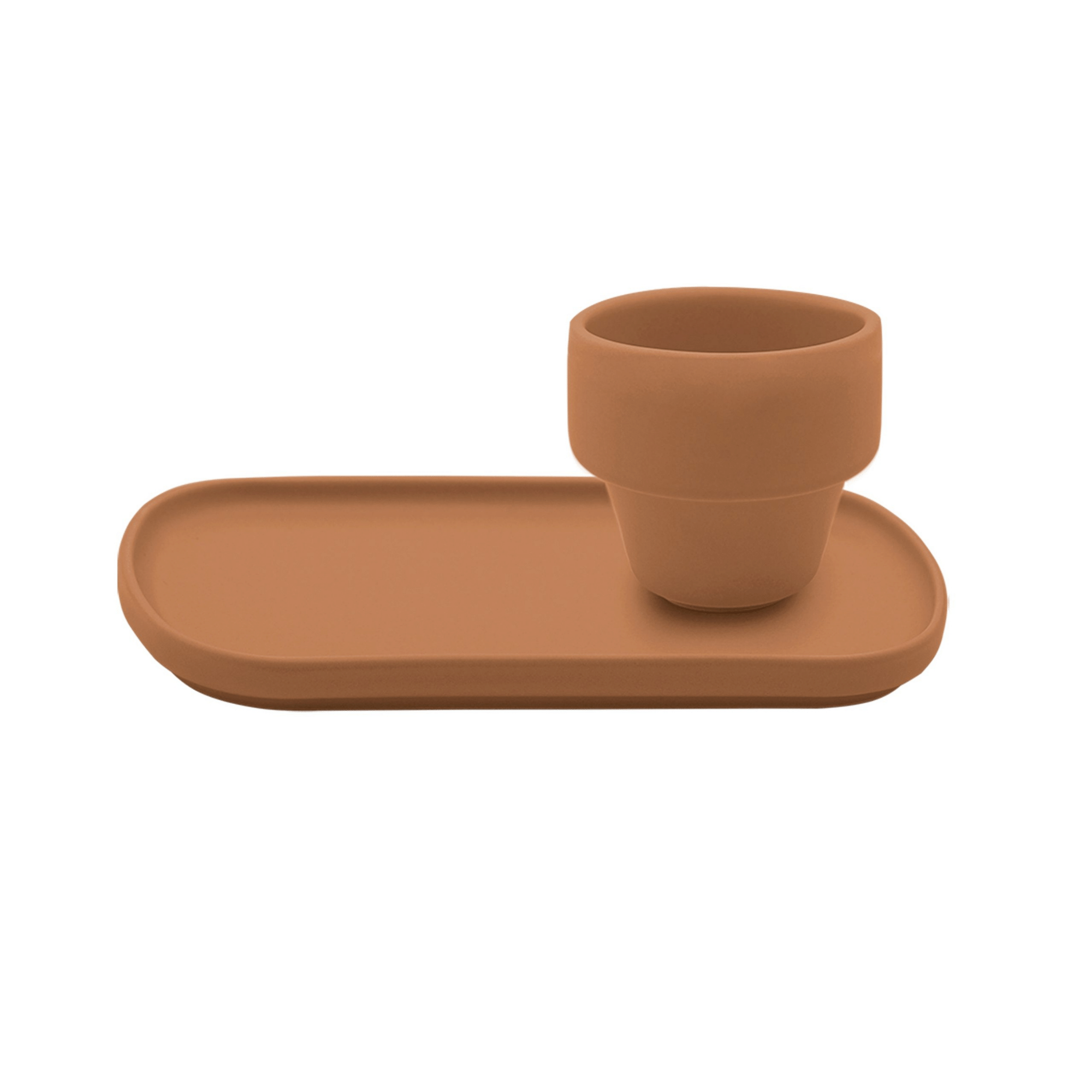 Elo Hazelnut 24 Pieces Dinnerware Set Service for 4 - Satin Finish
