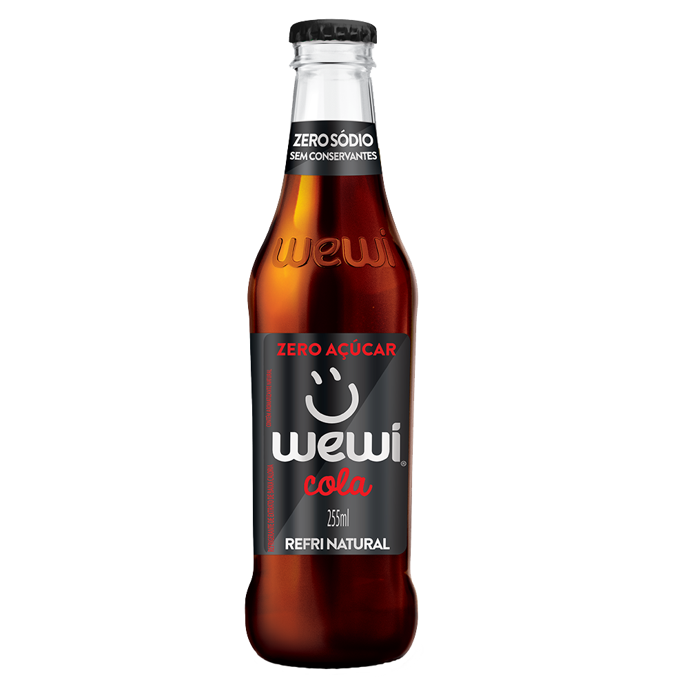 WEWI - Organic Cola ZERO soft drink (bottle)- 255ml