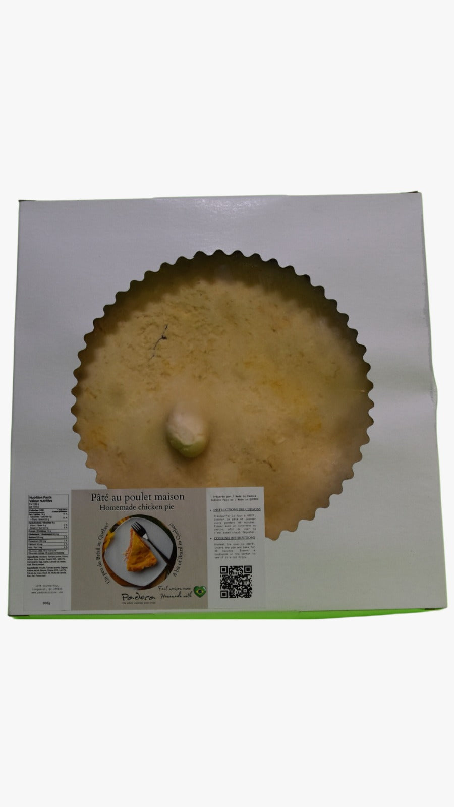 PADOCA - Chicken pie - 900g - FINAL SALE - EXPIRED or CLOSE TO EXPIRY
