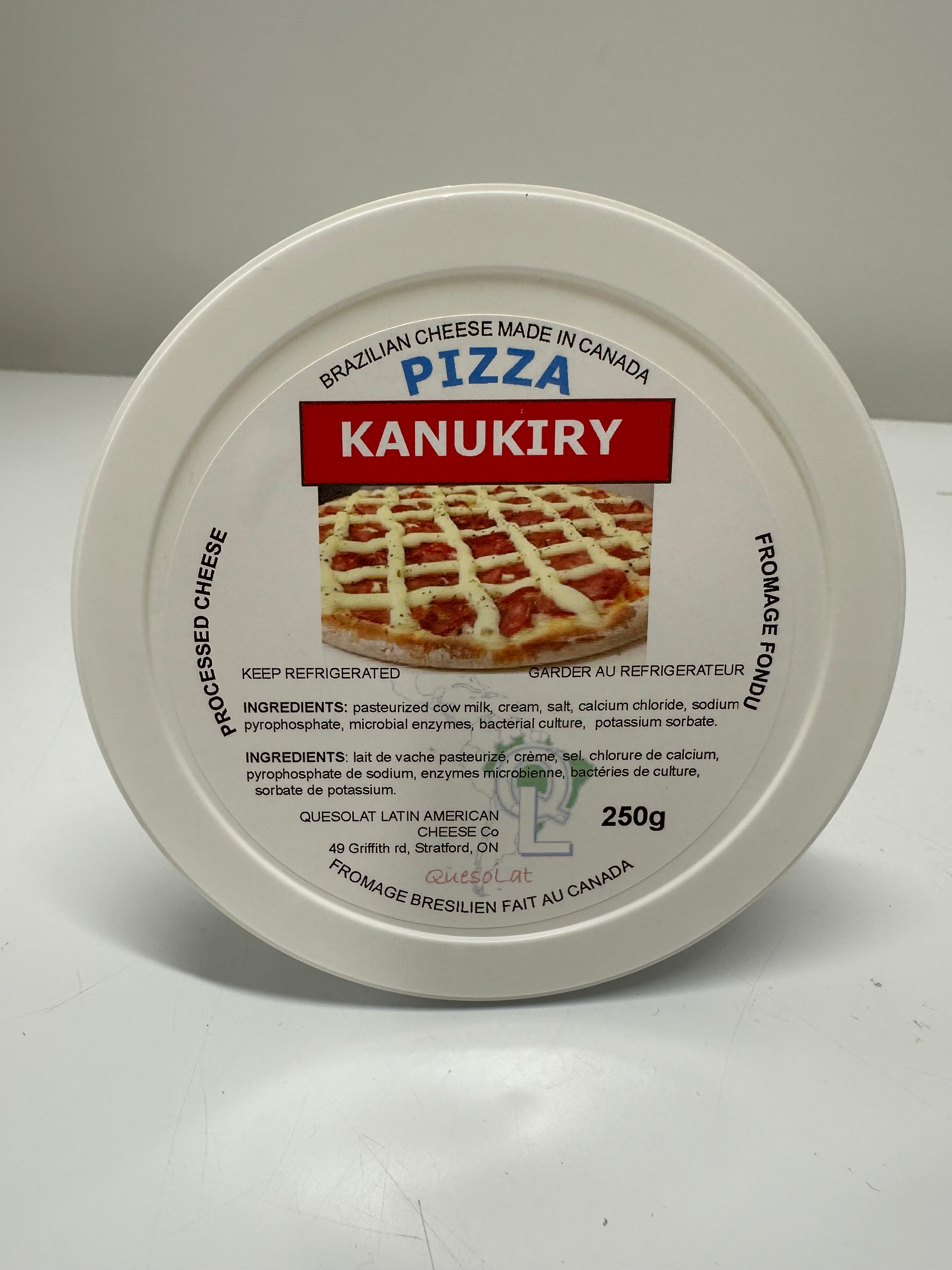 QUESOLAT - Kanukiry Pizza (Processed Cheese for Pizza) 250g