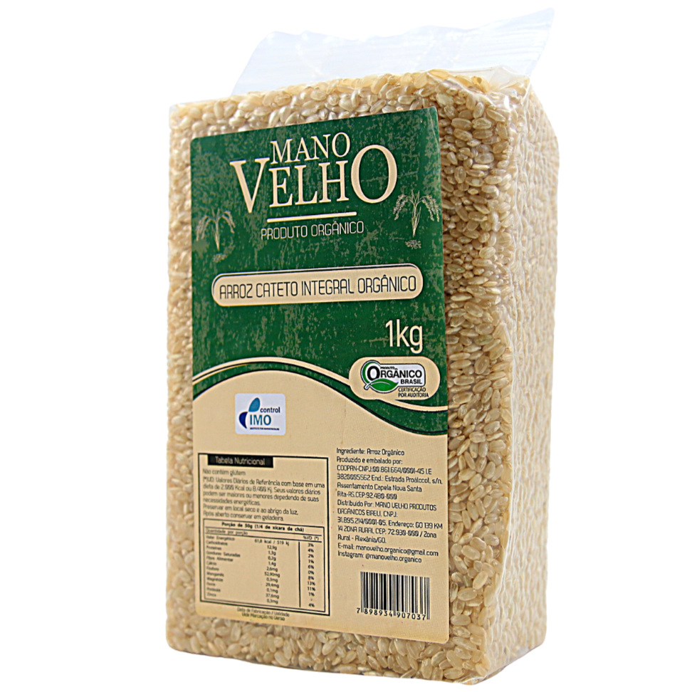 MANO VELHO - Whole Rice (Cateto) - 1kg
