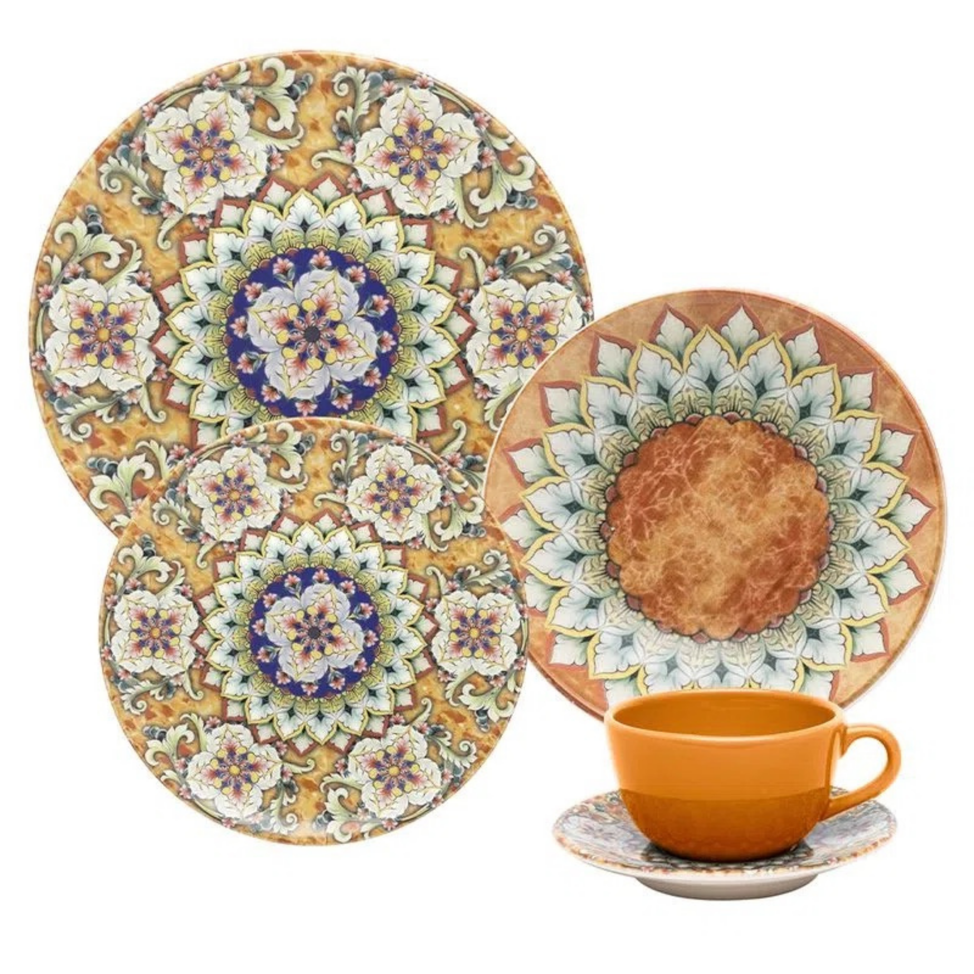 Unni Castel 20 Pieces Dinnerware Set Service for 4