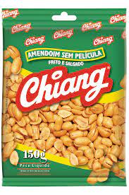 CHIANG - Amendoim sem película frito e salgado - 150g