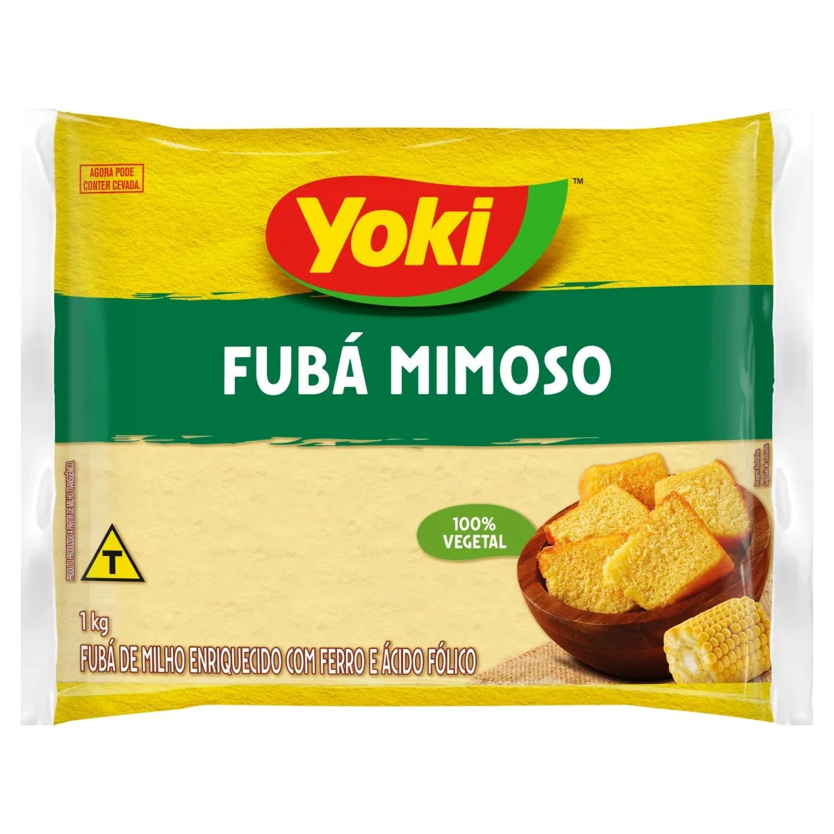 YOKI - Farinha de Milho Pré Cozida 1kg - VENDA FINAL - EXPIRADO ou PRÓXIMO DE EXPIRAR