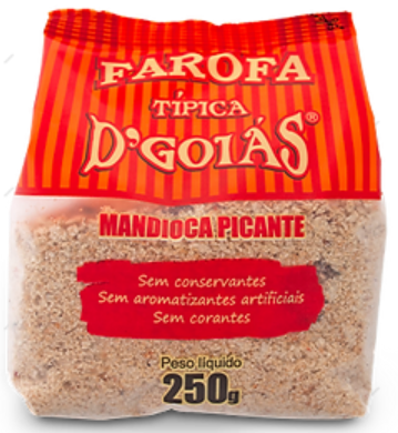 D'GOIAS - Spicy Manioc Flour 250g (farofa)