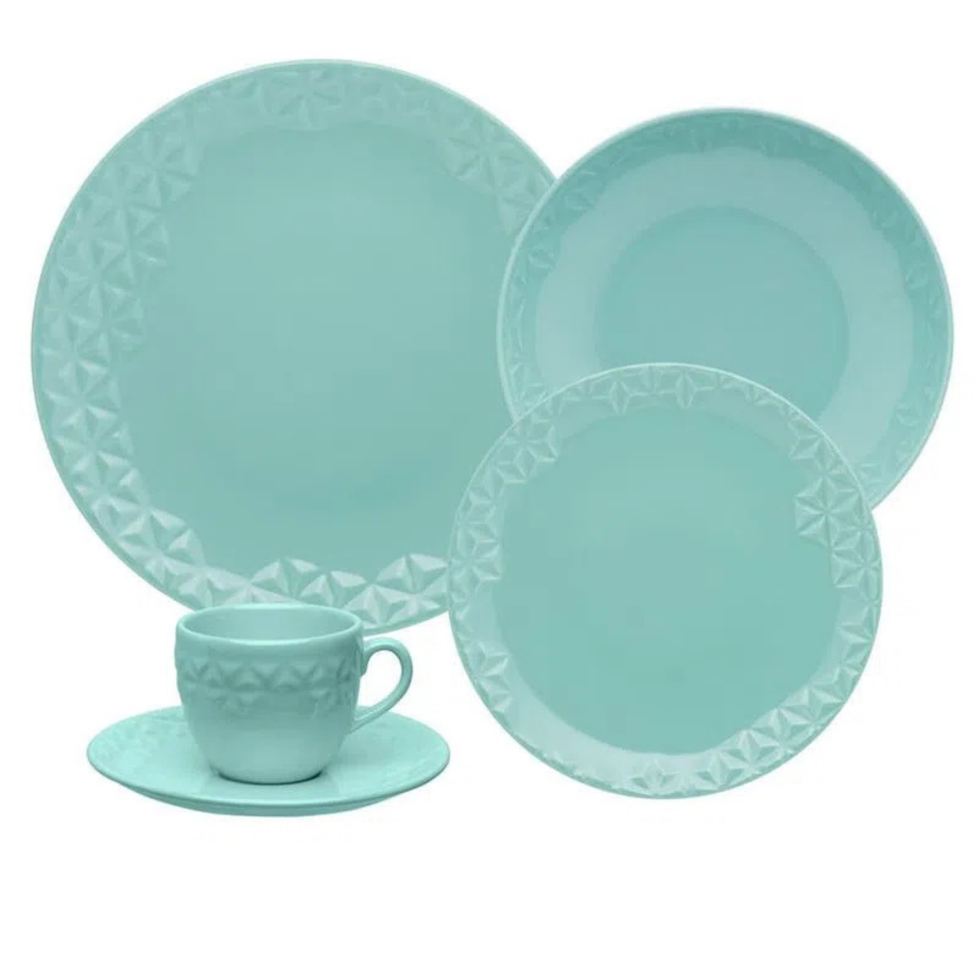 Mia Dew 20 Pieces Dinnerware Set Service for 4