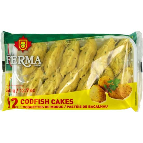 FERMA - Codfish Cakes (12 Units)