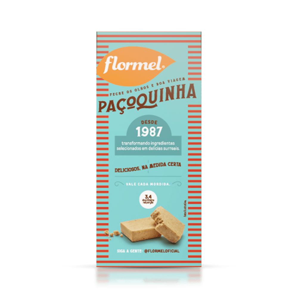 FLORMEL - Paçoquinha - 60g - **ESPECIAL: VENC 06/10/2023**