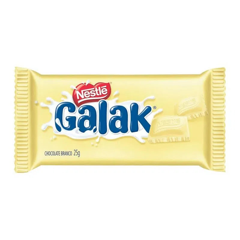 NESTLE - Barra de chocolate branco "Galak" - 25g
