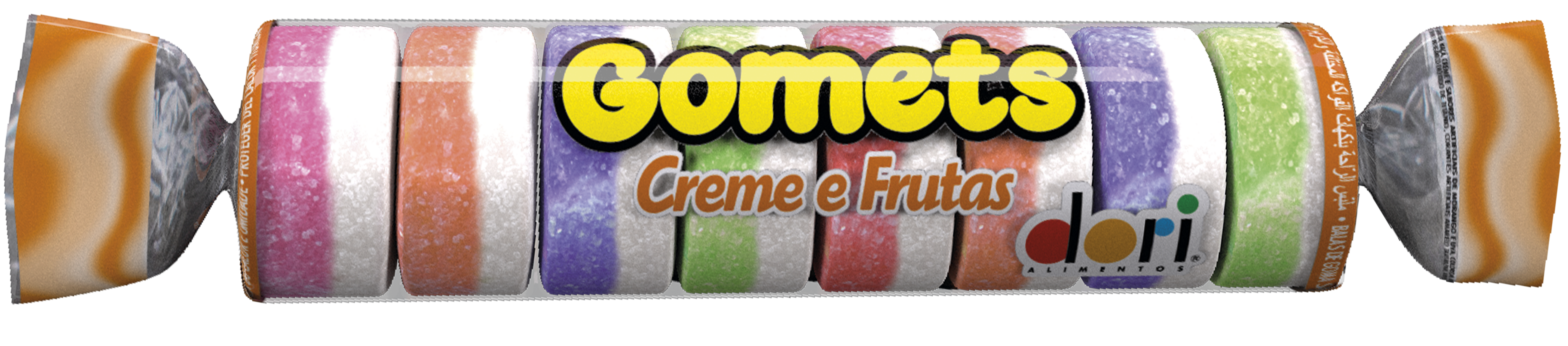 DORI - Gummies Cream and fruits - 32g