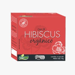 CAMPO VERDE - Chá de Hibisco orgânico - 10 sachets