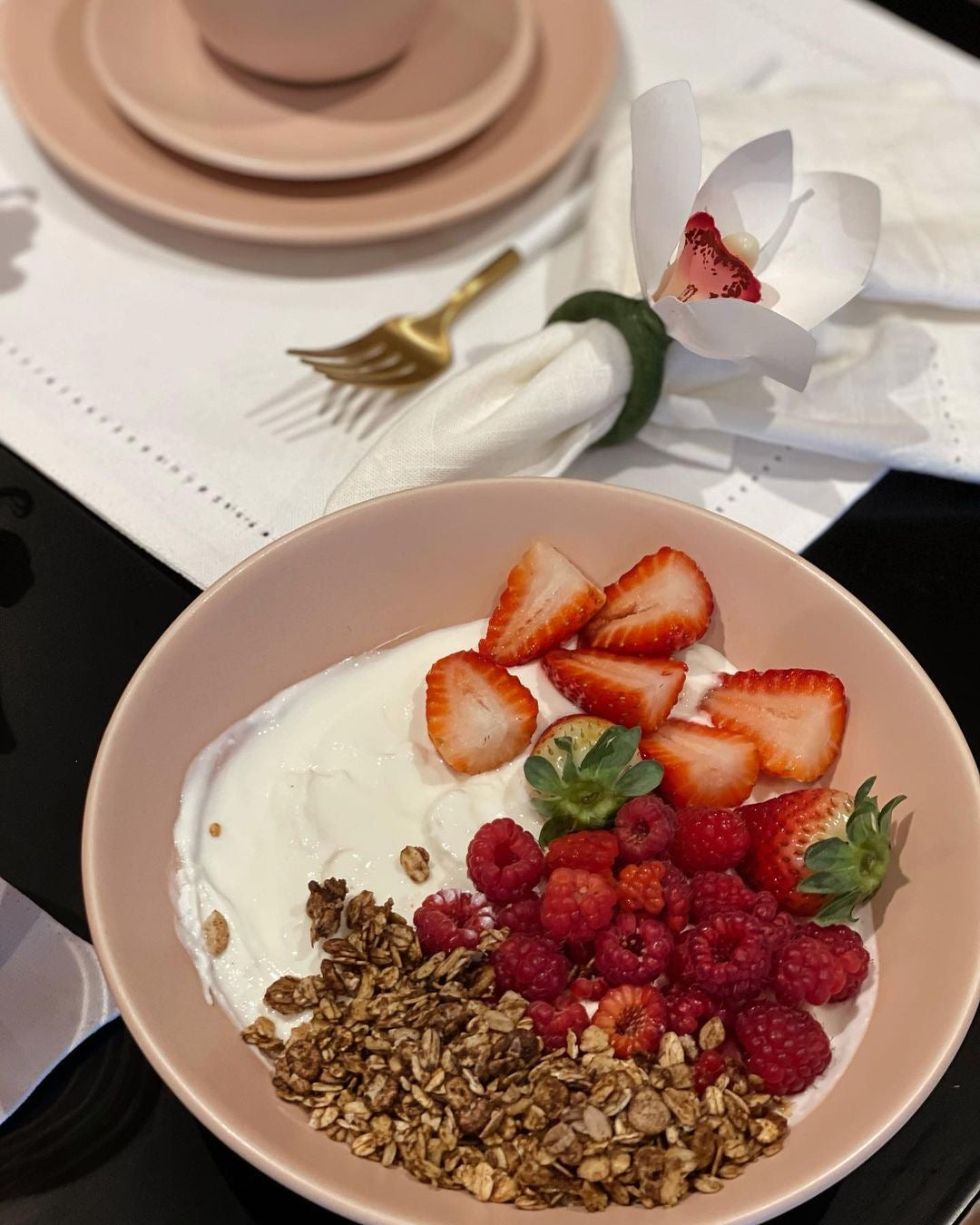 Unni Meringue 20 Pieces Dinnerware Set Service for 4 - Satin Effect