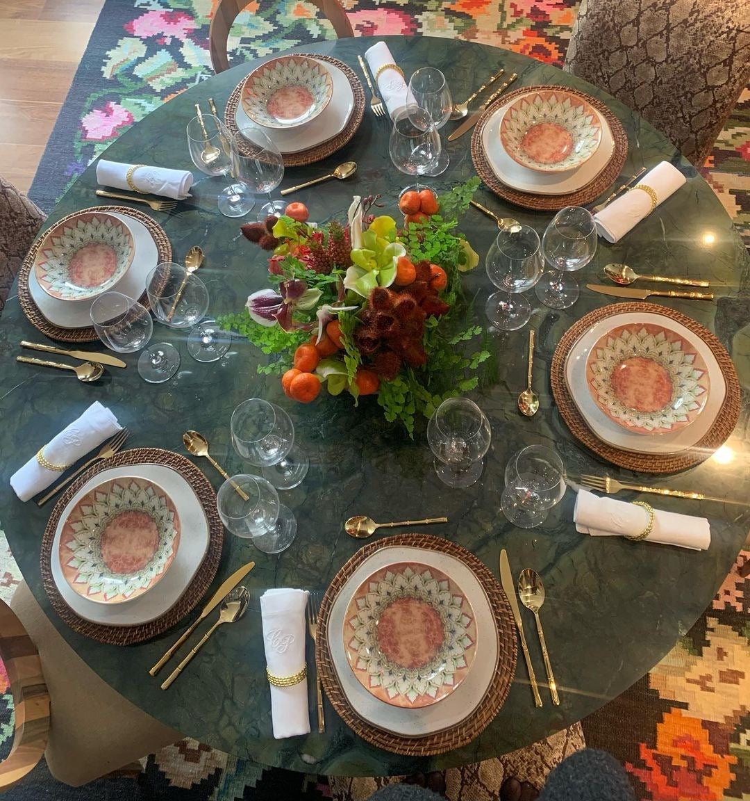 Unni Castel 20 Pieces Dinnerware Set Service for 4