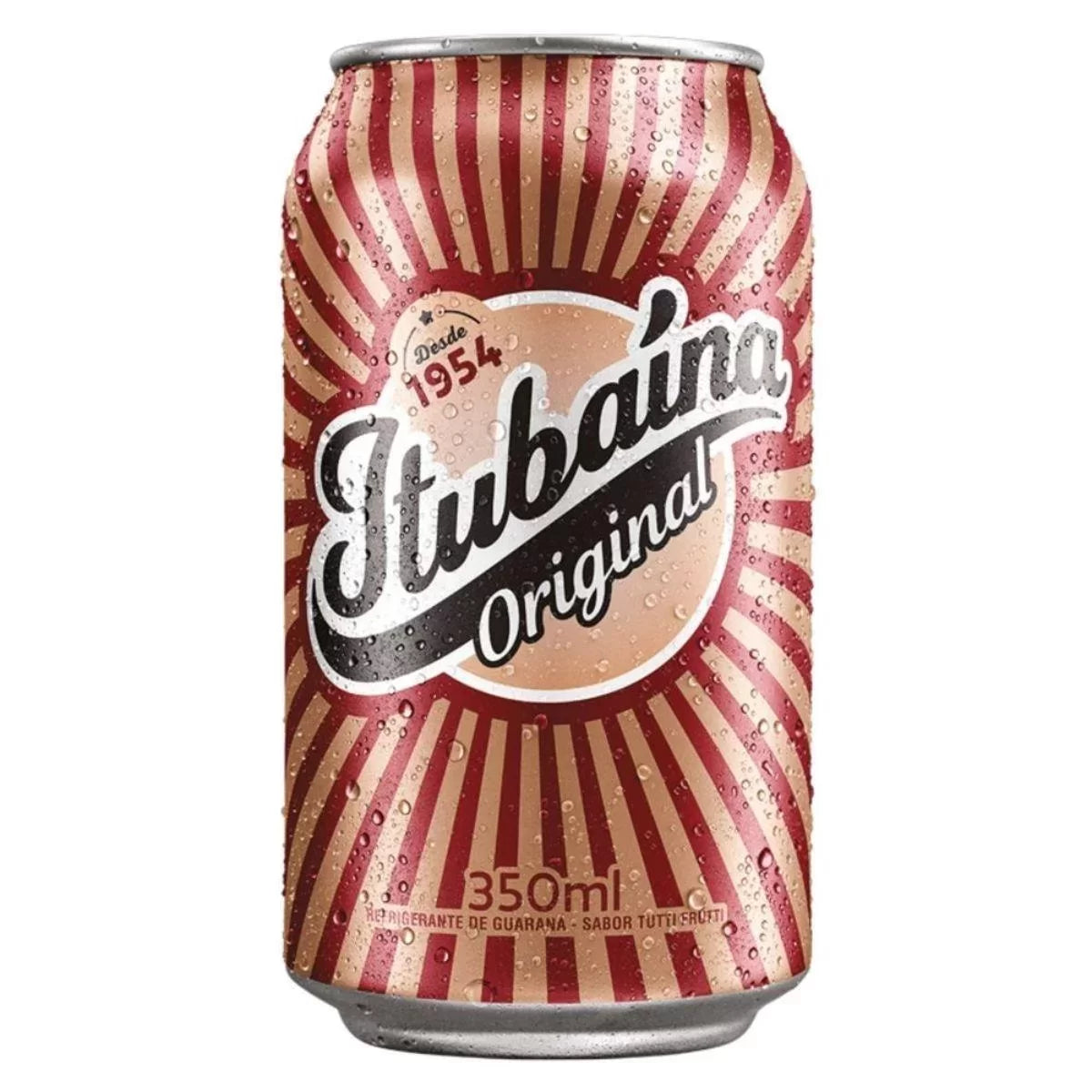 ITUBAÍNA - Guaraná soft drink tutti-frutti flavor (can)- 350ml