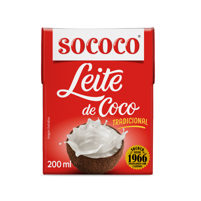 SOCOCO - Leite de Coco - 200ml