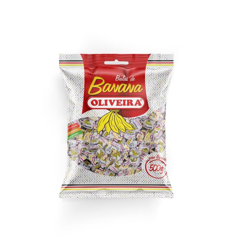 OLIVEIRA - Bonbons Banane 500g - OVERSTOCK