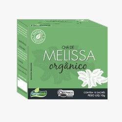 CAMPO VERDE - Chá de Melissa Orgânico - 10 sachês