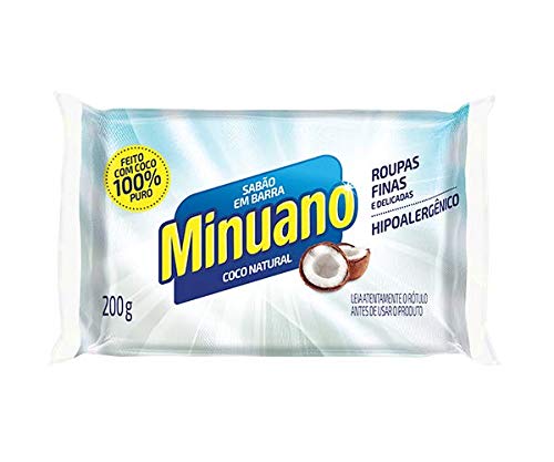 MINUANO - Sabão de coco em barra - 200g