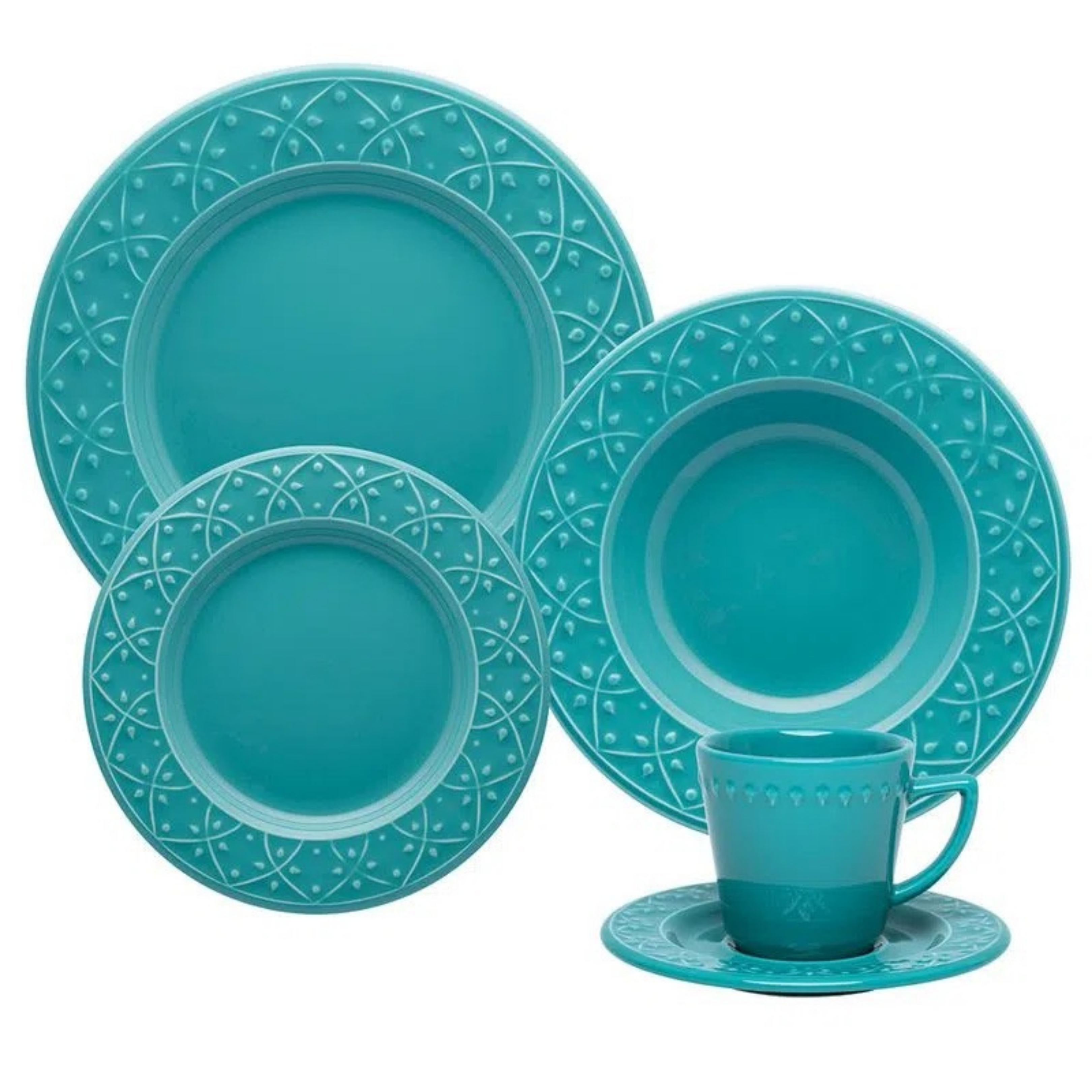 Mendi Bay 20 Pieces Dinnerware Set Service for 4