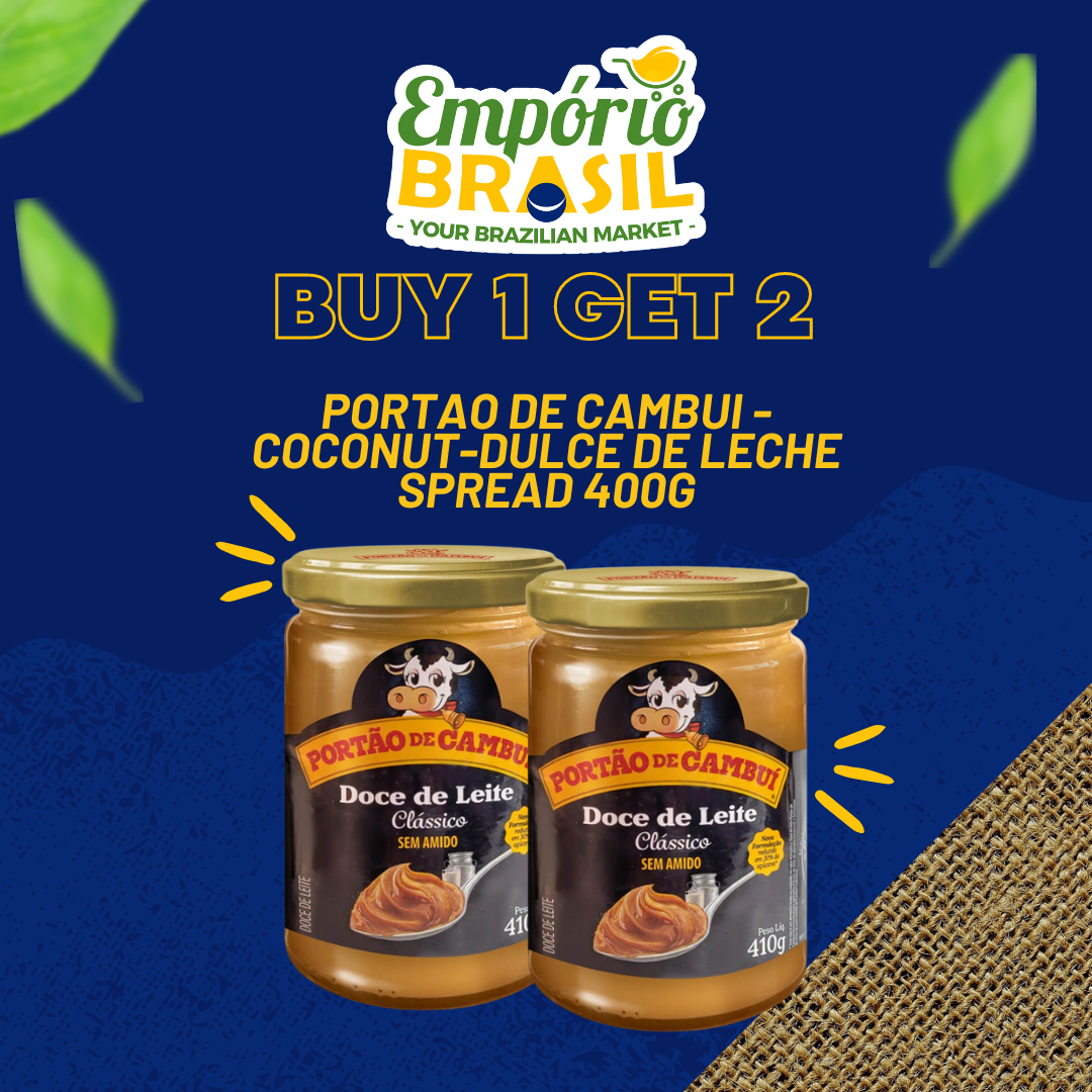 PORTAO DE CAMBUI - Doce De Leite  410g - COMPRE 1 RECEBA 2 - VENDA FINAL - EXPIRADO ou PRÓXIMO DE EXPIRAR