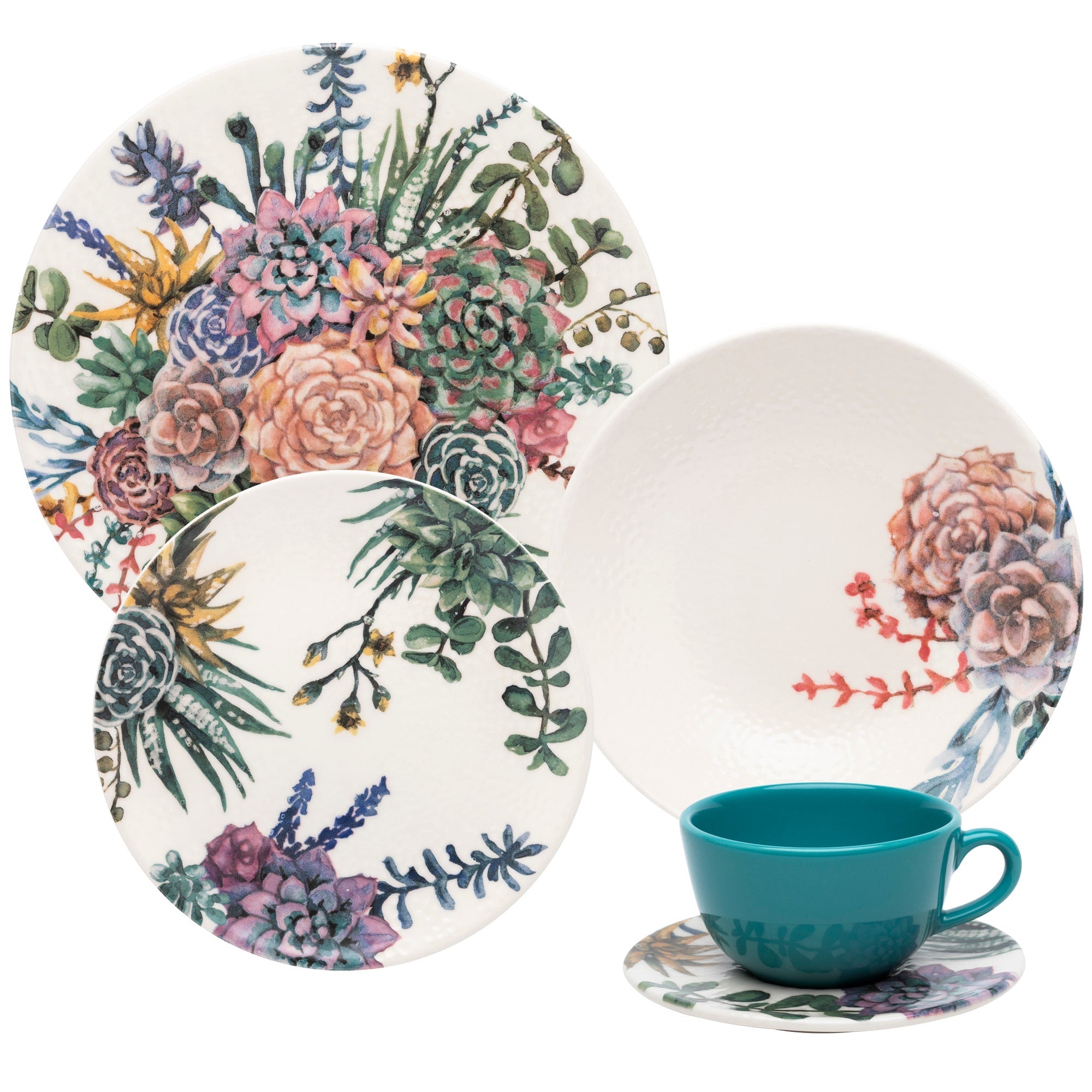 FINAL SALE - Unni Bothanica 20 Pieces Dinnerware Set Service for 4