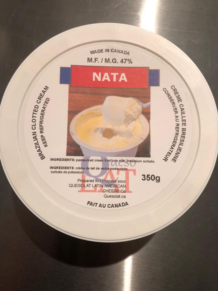 QUESOLAT - Brazilian Clotted Cream - 350g - FINAL SALE EXPIRED or CLOSE TO EXPIRY