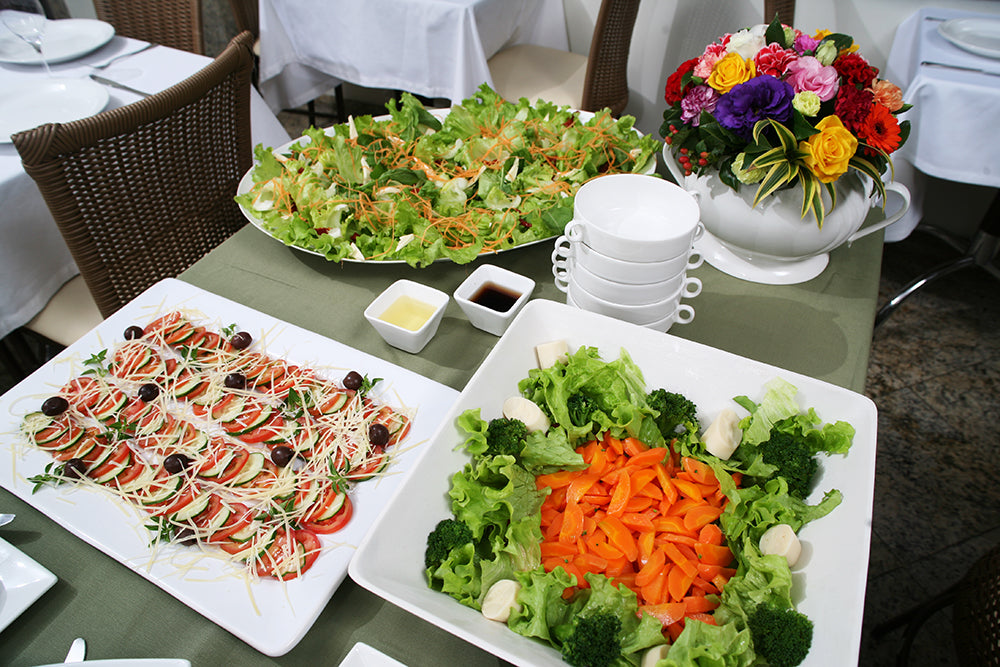 FINAL SALE - Quartier White 20 Pieces Dinnerware Set Service for 4