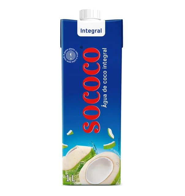 SOCOCO - Coconut water - 1L - FINAL SALE - EXPIRED or CLOSE TO EXPIRY